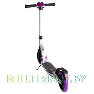 Самокат Tech Team City Scooter 2022 (белый/фиолетовый) картинка 12